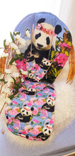 Floral Panda Pram Liner