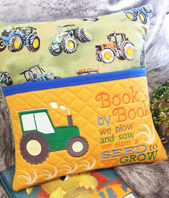 AH.28 Tractor Plow & Sow Pocket Cushion Cover