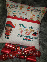 CW Book Cushion Cover Elf Surveillance Reading Pillow Cover