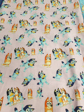 Cot set Blue dog