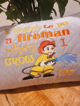 Fireman Kindy cushion