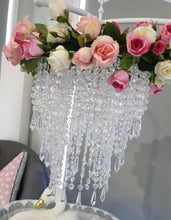 Mini chandelier cot mobile