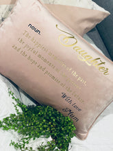 Daughter meaning cushion