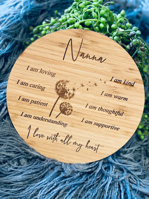 Nana plaque