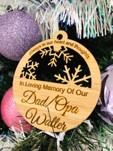 Christmas ornament (wooden)