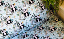 Panda cot quilt set