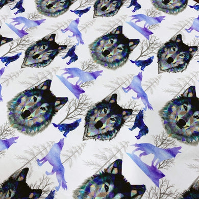 Wolf fitted cot sheet