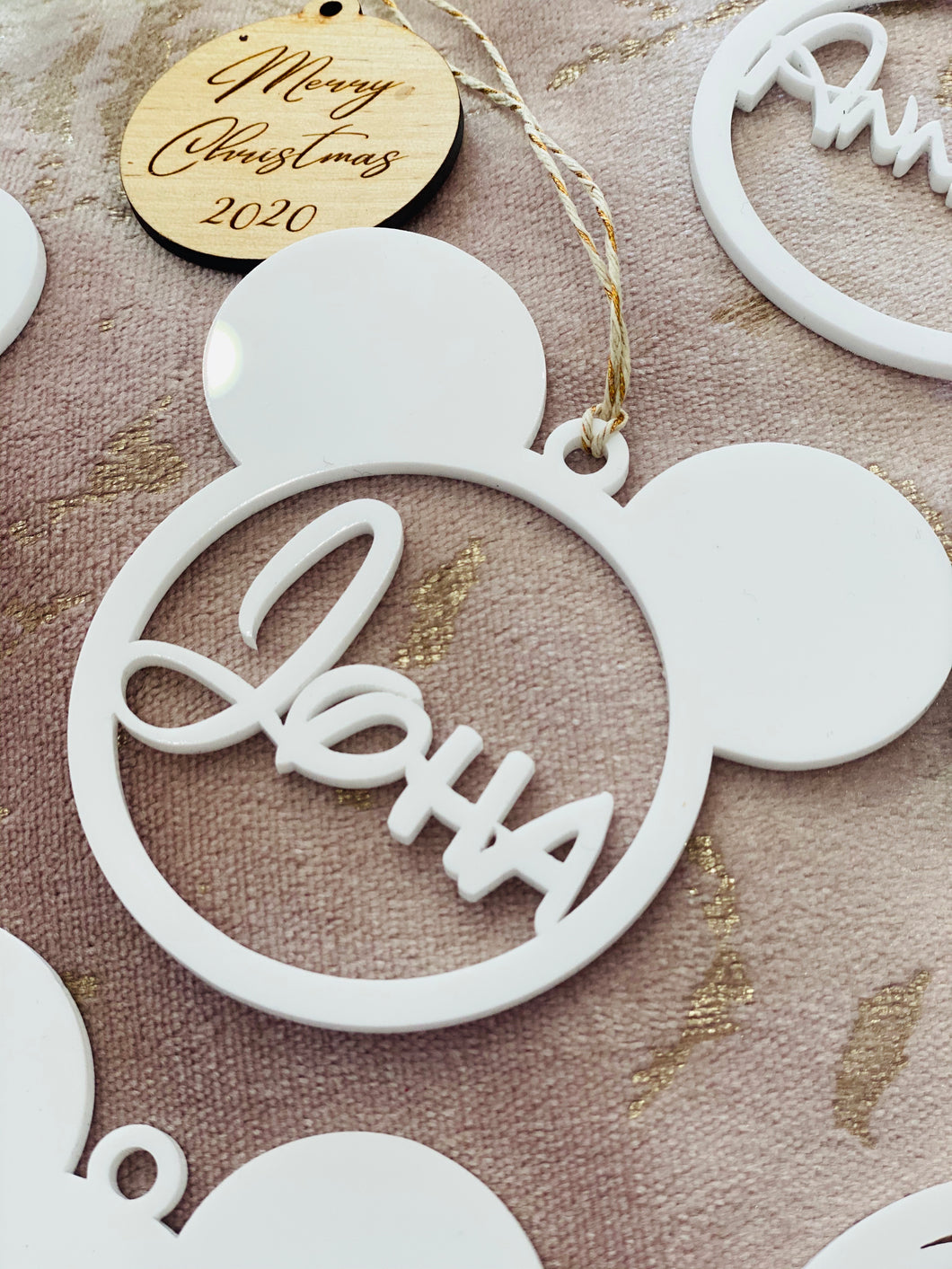 Mouse Ears personalised key/Bag Tag