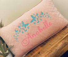 Personalised Butterfly  kindy cushion