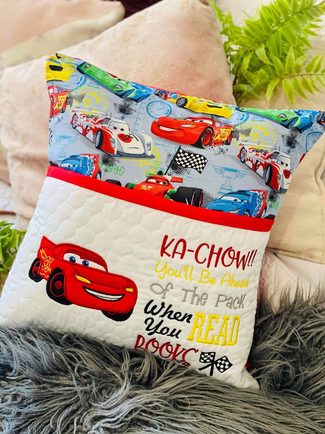 AH.5 Cars - Ka Chow Cushion Cover