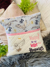 AH.15 Book Cushion Cover- Waiting for Hogwarts letter