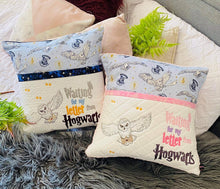 AH.15 Book Cushion Cover- Waiting for Hogwarts letter