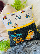 AH.11 Construction  Book Cushion cover