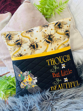 AH.14 Book Cushion Cover Beautiful Bees